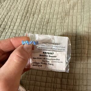 Beautiful Dreamer Azure Blue Ring